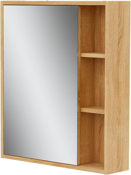 Шкаф с зеркалом для ванной Volna Osmond 60 - фото