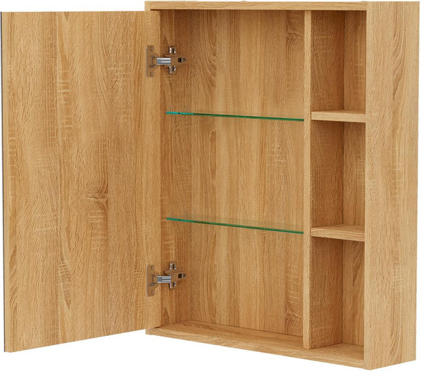 Шкаф с зеркалом для ванной Volna Osmond 60