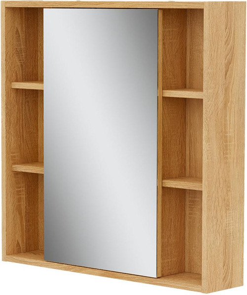 Шкаф с зеркалом для ванной Volna Osmond 70 - фото