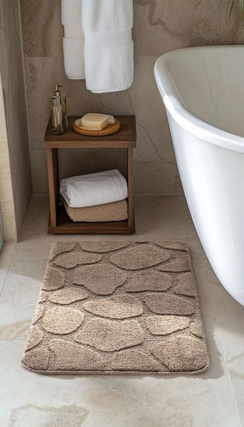 Коврик для ванной Fresh Code Камни 50x80 77312