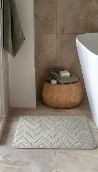 Коврик для ванной Fresh Code Зигзаг 50x80 77313