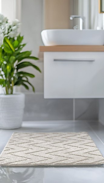 Коврик для ванной Fresh Code Зигзаг 50x80 77313