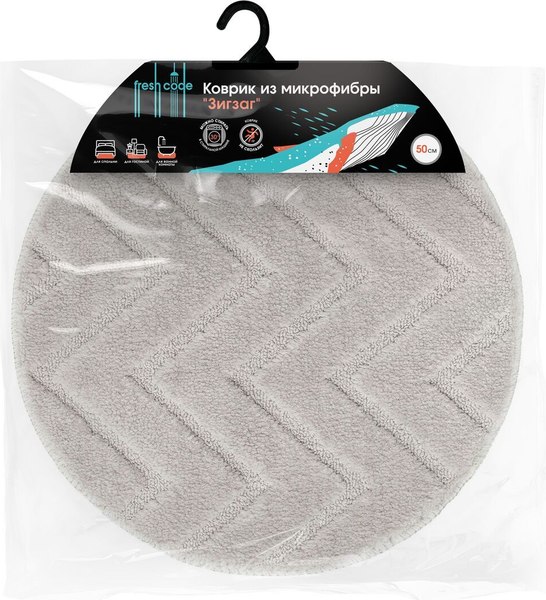 Коврик для ванной Fresh Code Зигзаг 77315
