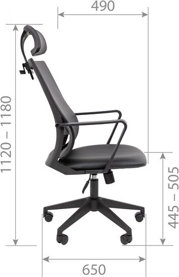 Кресло офисное Chairman 545