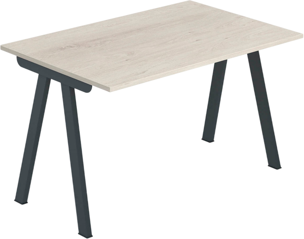 Обеденный стол Sheffilton SHT-TU92/TT 120x80 (антрацит/дуб беленый) - фото