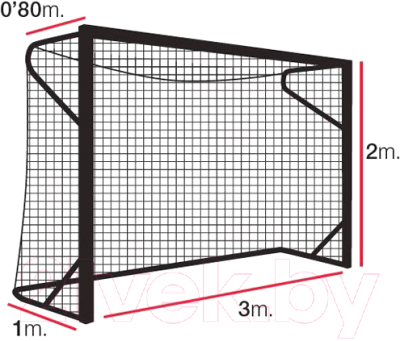 Сетка для футзала El Leon de Oro 11443010000 - фото