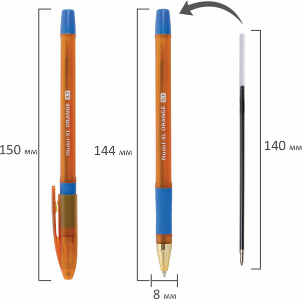 Ручка шариковая Brauberg Model-XL / 143246
