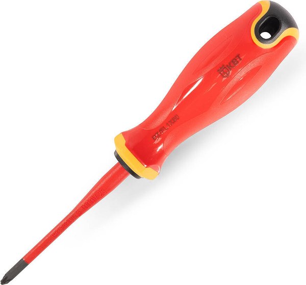 Отвертка КВТ Слим PZ/FL1x80 / 103013 - фото