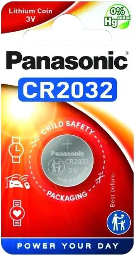 Батарейка Panasonic Lithium CR-2032EL/1B - фото