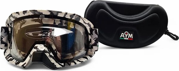 Мотоочки AiM Pro с двойной линзой 186-101