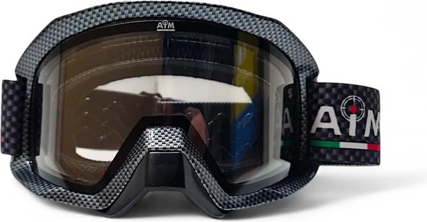 Мотоочки AiM Pro с двойной линзой 186-102 - фото