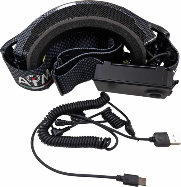 Мотоочки AiM Accu Heated с магнитной линзой и подогревом 31-102