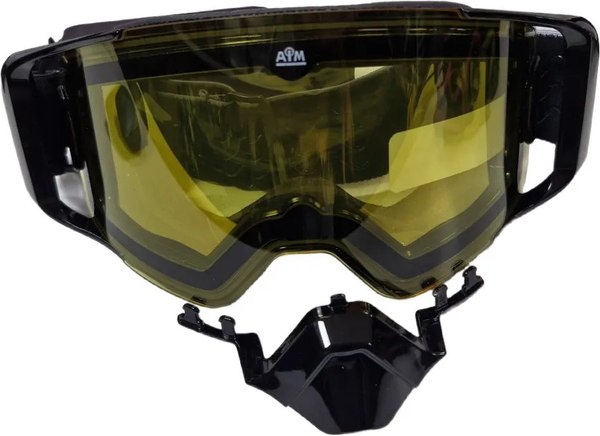 Мотоочки AiM Pro Accu Heated с магнитной линзой и подогревом 31-104 - фото