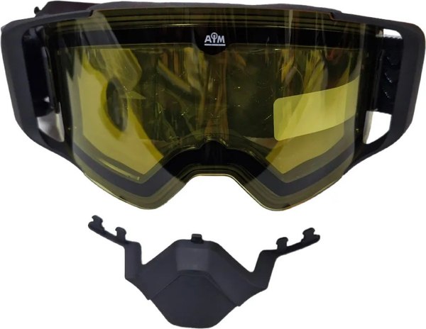 Мотоочки AiM Pro Accu Heated с магнитной линзой и подогревом 31-105 - фото