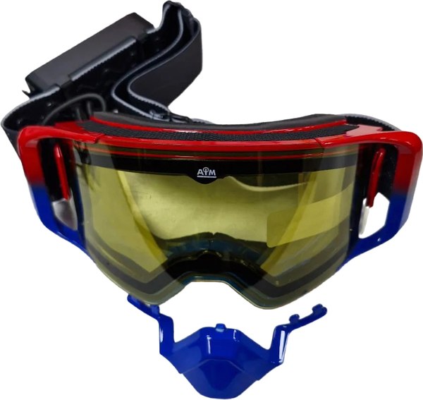 Мотоочки AiM Pro Accu Heated с магнитной линзой и подогревом 31-107 - фото