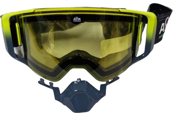 Мотоочки AiM Pro Accu Heated с магнитной линзой и подогревом 31-108 - фото