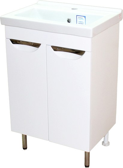 Тумба с умывальником СанитаМебель Камелия-63 Д3 Визит 55 - фото