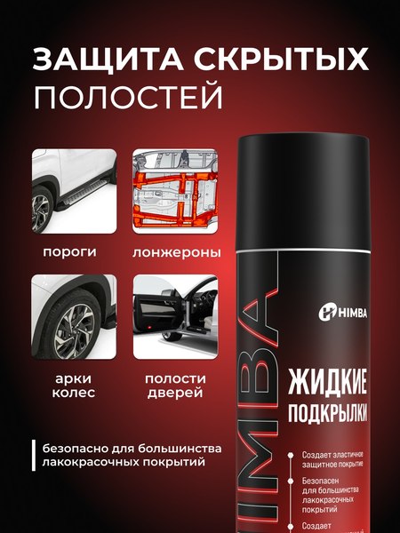 Средство от коррозии Himba Жидкие подкрылки / 56517