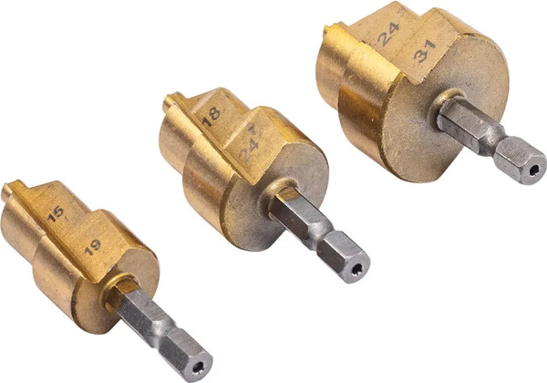 Набор сверл Vira 15x19/18x24/24x31мм / 551403