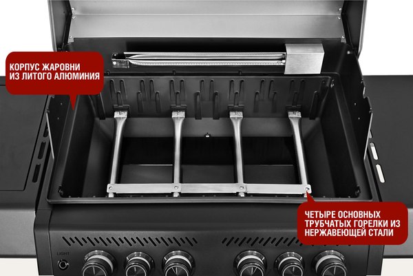 Газовый гриль Start Grill Chimera Elite 500