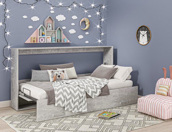 Шкаф-кровать трансформер Макс Стайл TNT 90x200x18 BySpan