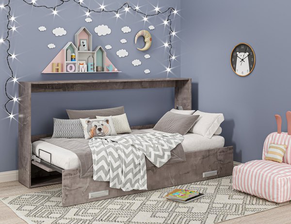 Шкаф-кровать трансформер Макс Стайл TNT 90x200x18 BySpan