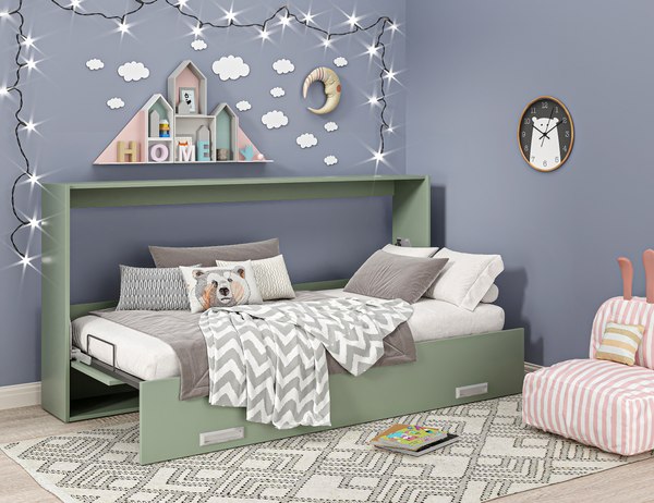 Шкаф-кровать трансформер Макс Стайл TNT 90x200x18 BySpan