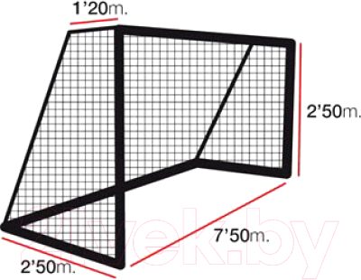 Футбольная сетка El Leon de Oro 12444012000 - фото