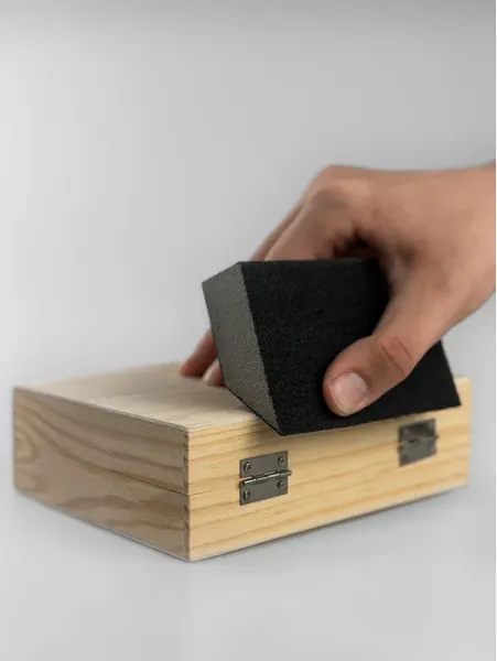 Губка абразивная Vertex Tools 100x68x42x26мм / 100-68-320