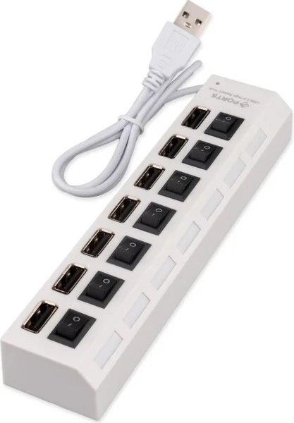 USB-хаб Gembird UHB-U2P7-01W