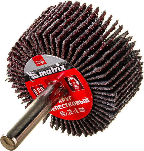 Шлифовальный круг Matrix лепестковый для дрели 74166 - фото