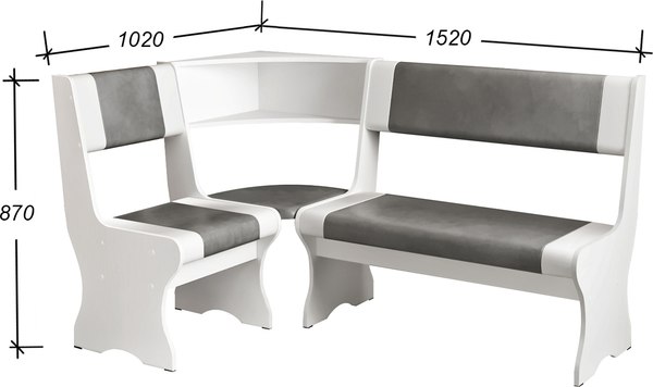 Уголок кухонный мягкий Артём-Мебель Вена СН 122.04