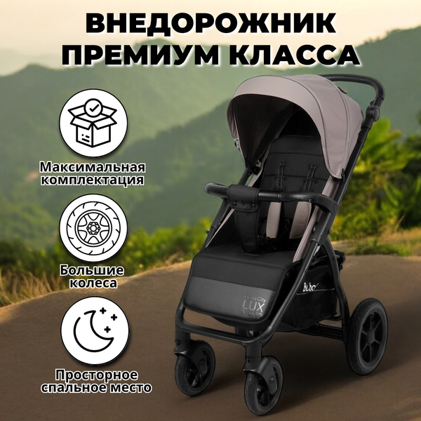 Детская прогулочная коляска Bubago Model Cross City Lux / BG 168-2