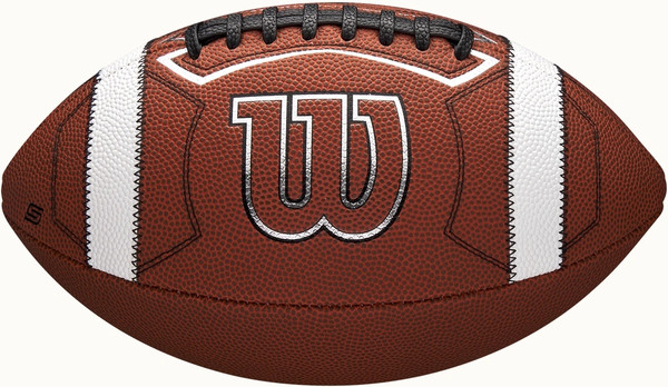 Мяч для американского футбола Wilson Gst Speedskin Jr / WF1006201XBJR - фото
