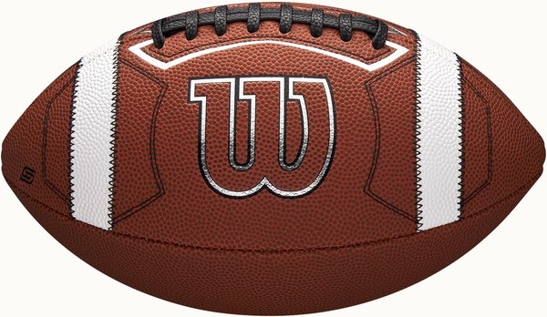 Мяч для американского футбола Wilson Gst Speedskin YH / WF1006201XBYH - фото