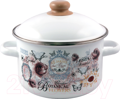 Кастрюля Appetite Roses 1RD221М - фото