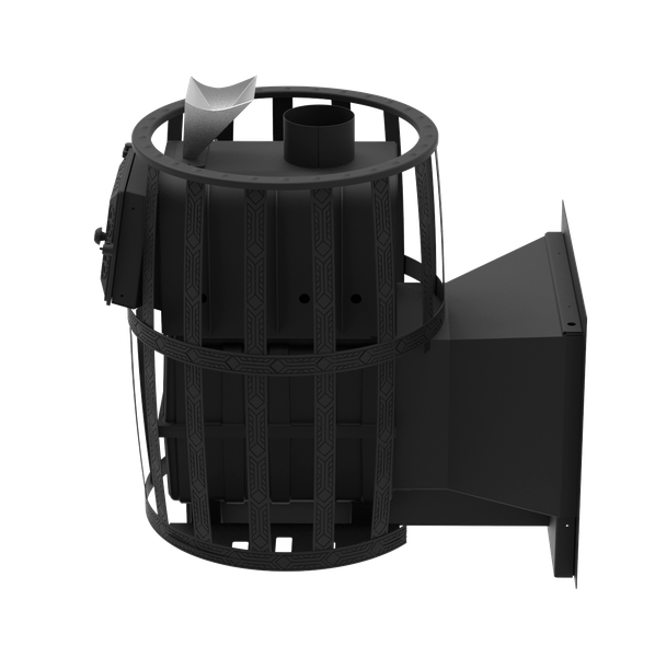 Печь-каменка Березка Воевода Флагман 20 (закрытая/сетчатый кожух)