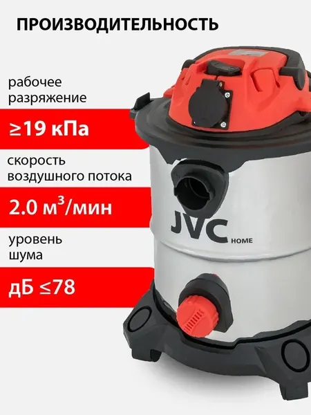 Профессиональный пылесос JVC JH-VB222