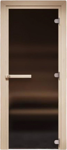 Стеклянная дверь для бани/сауны COOPER 70x170 - фото