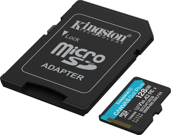 Карта памяти Kingston Canvas Go! Plus MicroSDXC 128GB SDCG4/128GB
