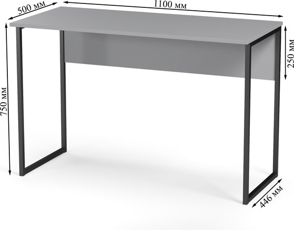 Письменный стол Soma СПМ-5 Metal 110x50