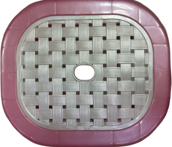 Табурет пластиковый Русспласт Симпатия РП-312роз