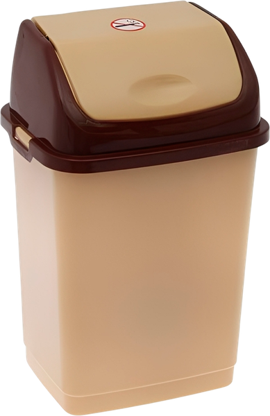 Мусорное ведро Русспласт Камелия РП-1013беж - фото
