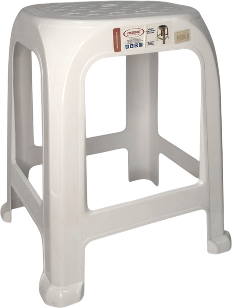 Табурет пластиковый Русспласт Симпатия РП-311бел - фото