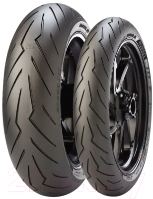 Мотошина передняя Pirelli Diablo Rosso III 120/70R17 58W TL (D) - фото