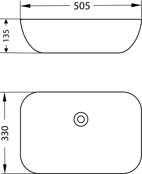 Умывальник со смесителем Lauter 21454 + Cascade 21СК0655C + сифон 21635CH