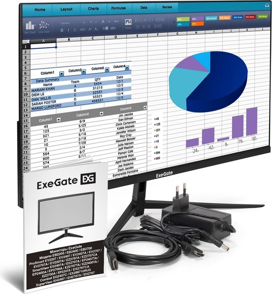 Монитор ExeGate SuperView EH2407 (EX298353RUS)