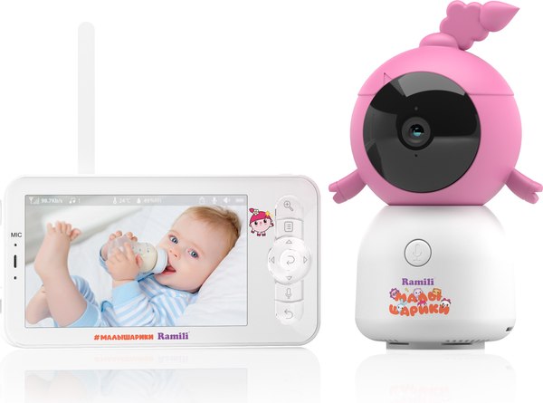 Видеоняня Ramili Baby. Нюша. Малышарики / RV100NUSHA