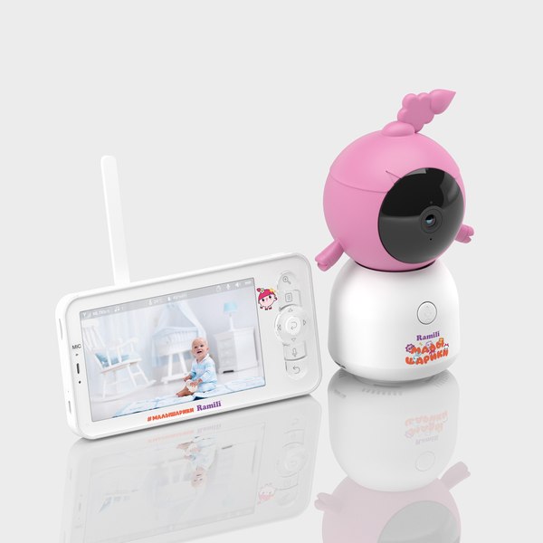 Видеоняня Ramili Baby. Нюша. Малышарики / RV100NUSHA