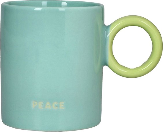 Кружка Andrea Fontebasso New Milk Colorblock Peace / NL614032988 - фото